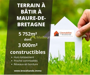 terrain a batir à la vente -   35330  VAL D ANAST, surface 5752 m2 vente terrain a batir - UBI443852684